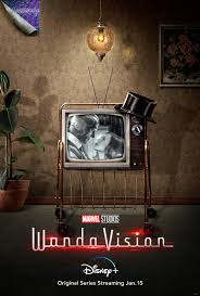 Marvel Studios Wandavision New Poster Centers Wanda And Vision On Our Tv Screens Marvel