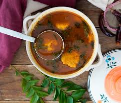 Paruppu Urundai Rasam Is A Traditional Recipe From Tamil Nadu Where The Rasam Is Simmered In A Steamed Dal Dumplings Called In 2020 Rasam Recipe Recipes Yummy Lunches