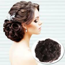 In today's video i will show you how to make easy bun hair styles using magic sponge hair accessories tool. Women S Bun Updo Hairpiece Ponytail Extensions Curly Chignons Hair Accessories Ebay