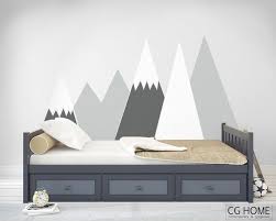 Berge Mountain Wandsticker Wandtattoo Kopfbrett Kinder Zimmer Wandsticker Kinderzimmer Kinderzimmer Wand Weiterhin empfiehlt sich bei der einrichtung des kinderzimmers nicht nur eine farbe zu verwenden.