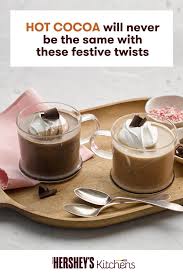 Hershey S Perfectly Chocolate Hot Cocoa Recipe Hot Chocolate Recipes Hot Chocolate Mocha Recipe