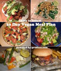 30 Day Vegan Meal Plan Vegan Meal Plans Vegetarian Vegan Recipes Vegan Recipes