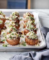 Stuffed Mushrooms Recipe Love And Lemons Recipe Mushroom Recipes Appetizers For Party Stuffed Mushrooms