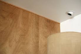Diy Mid Century Luan Wood Walls Suburban Pop In 2020 New Homes Wood Wall Mid Century House