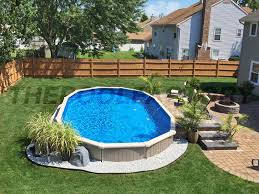 Landscaping Around Your Above Ground Pool Landscaping around a swimming pool can really make your pool pop;