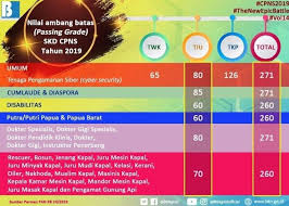 Passing Grade Skd Cpns 2019 Jadwal Skd Skb Pendidikan Pengetahuan Membaca