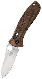 Benchmade Bonecollector Folder With Walnut Scales Benchmade Knives Cool Knives Knife