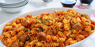 Fusilli With Sausage And Cabbage Rao S Homemade Marinara Recipe Raos Marinara Recipe Fusilli