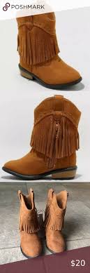 Toddler Girls Mahogany Western Boots Fringe New Western Boots Boots Toddler Girl