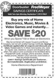 We may get paid by brands or deals, including promoted items. Sticky Fred Meyer S Coupons Valid Upon Xbox Playstation Gc S Northwest Cheap Ass Gamer