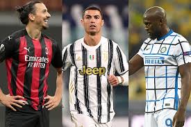 Zlatan ibrahimovic fans, malmö, sweden. Serie A Top Scorer 2020 21 Feat Ronaldo Lukaku And Ibrahimovic