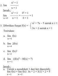 Materi Matematika Kelas Xi Ipa Limit Fungsi Aljabar Ibu Guru Susi Sr Matematika Buku Catatan Matematika Teori