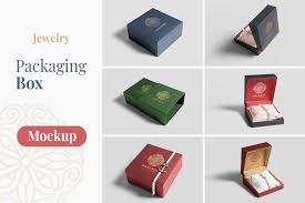You can paste the project, set background color and use any foil decoration (hs, cs etc). Jewelry Packaging Box Mockups Creative Photoshop Templates Creative Market