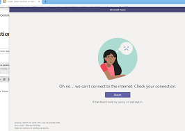 I cant get the twinui wont open up. Unable To Connect To Teams App Teams Webapp Is Working Microsoft Community