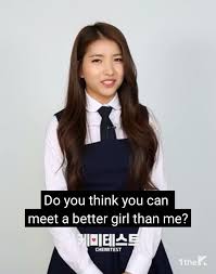 V only watches gfriends performace when it's sowon's part. ì˜ìŠ¤ë®¤ì§ ì—…ë°ì´íŠ¸ On Twitter Gfriend Sowon To Her Ex Boyfriend Do You Think You Can Meet A Better Girl Than Me