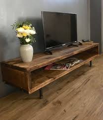 Reclaimed Wood Tv Stand Cabinet 37cm High Etsy Reclaimed Wood Tv Stand Tv Stand Wood Wooden Tv Stands