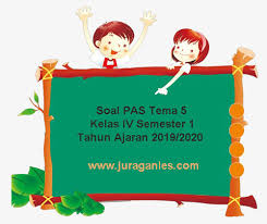 Soal Pas Uas Tema 5 Kelas 4 Sd Mi Semester 1 K13 Tahun Ajaran 2019 2020 Juragan Les