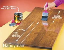 How To Apply Polyurethane How To Apply Polyurethane Staining Wood Woodworking