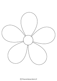 81 Sagome Di Fiori Da Colorare E Ritagliare Per Bambini Modelli Di Perline Ricamate Disegno Fiori Modello Di Fiore Di Carta