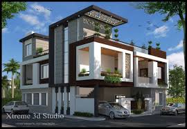 3d Exterior House Building Design Services In Indore Xtreme 3d Studio Id 20278878712 The modern home exterior design is the most popular among new house owners and those who intend to become the owner of a modern house.