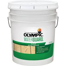 Olympic Waterguard 5 Gal Clear Wood Sealer 55260xi 05 The Home Depot Wood Sealer Exterior Stain Pressure Treated Wood