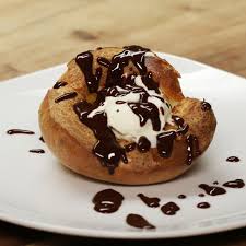 Yorkshire Pudding Profiteroles Recipe By Tasty Recipe Yorkshire Pudding Profiteroles Yorkshire Pudding Recipes Yorkshire Pudding