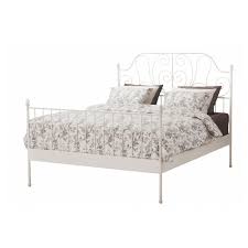 Ikea Us Furniture And Home Furnishings Ikea Bed White Metal Bed Frame Full Bed Frame