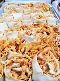Penna Alla Vodka And Chicken Parm In A Wrap Boss Wrap Yummy Food Food Fabulous Foods