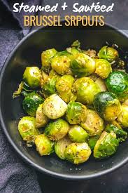 Instant Pot Steamed And Sauteed Brussel Sprouts Recipe In 2020 Veggie Recipes Healthy Sprout Recipes Brussel Sprout Side Dish