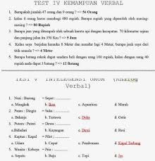 Contoh Soal Psikotes Psikologi Matematika Dasar Buku
