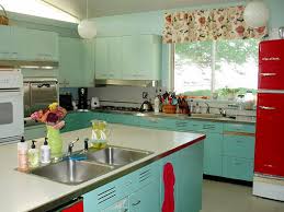 metal kitchen cabinets get a fresh coat