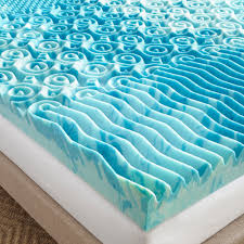 Contura 4 Inch Gellux Gel Infused Cooling Foam Mattress Topper King Walmart Com In 2020 Gel Mattress Topper Gel Memory Foam Mattress Memory Foam Mattress Topper