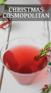 Christmas Cosmopolitan Recipe In 2020 Favorite Christmas Recipes Christmas Drinks Ginger Beer
