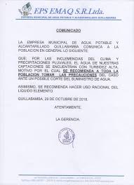 La Empresa Municipal De Agua Potable Y Eps Emaq Quillabamba Facebook