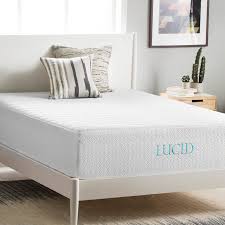 Lucid 14 Plush Memory Foam Mattress Four Layer Multiple Sizes Walmart Com In 2020 Mattress Memory Foam Mattress Reviews Memory Foam Mattress