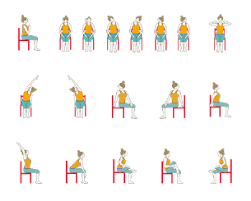 Yoga Sequence For Seniors With Chair And Restorative Poses Chair Yoga Yoga For Seniors Chair Pose Yoga
