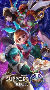 Angela Support Heroes Mobile Legends By Abizarartwallpapers On Deviantart