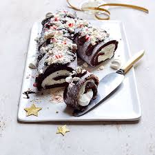 Snow Capped Chocolate Yule Log Recipes Ww Usa Recipe Yule Log Recipe Chocolate Yule Log Chocolate Yule Log Recipe