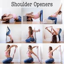Yoga Daily Practice On Instagram Follow Yogadailypractice Release All The Tension Shoulder And Chest Open Yoga For Beginners Yoga Shoulder Yoga Asanas