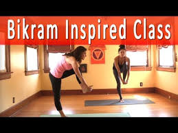 Bikram Inspired Yoga Class With Maggie Grove 60 Minutes Yoga Poses Advanced Beginner Yoga Workout Bikram Yoga