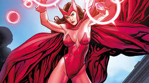 Marvel S Wandavision Finally Unveils Comics Accurate Scarlet Witch Costume Den Of Geek