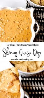 Skinny Queso Dip What S Molly Cooking Recipe In 2020 Queso Dip Food Recipes