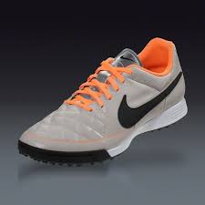 Nike Tiempo Genio Leather Tf Desert Sand Atomic Orange Black Turf Soccer Shoes Soccer Shoe Soccer Shoes Shoes
