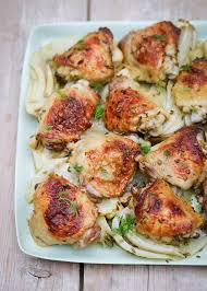 Chicken Traybake With Bitter Orange And Fennel Recipe Food Recipes Eating Oranges