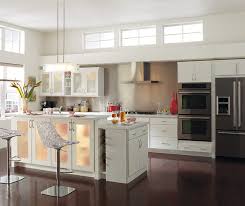 white slab kitchen cabinets homecrest