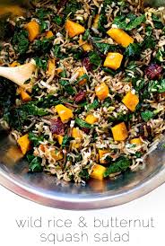 Vegan Wild Rice And Butternut Squash Salad With Maple Dressing Recipe Butternut Squash Salad Squash Salad Vegan Butternut Squash Recipes