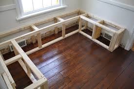 breakfast nook bench plans breakfast