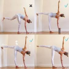 Half Moon Ardha Chandrasana This Pose Brings Strength Flexibility And Balance Together I Love Us Half Moon Yoga Pose Scoliosis Exercises Yoga Challenge