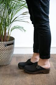 Halmstad Comfortable Clogs For Men Traditional Swedish Clog Style For Men Wooden Clogs Clogs Sandgrens Clogs