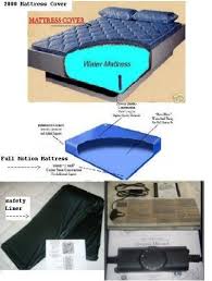 California King Free Flow Waterbed Mattress With Zipper Mattress Cover Heater Stand Up Liner By Calesco Calesc Water Bed Mattress Water Bed Mattress Covers